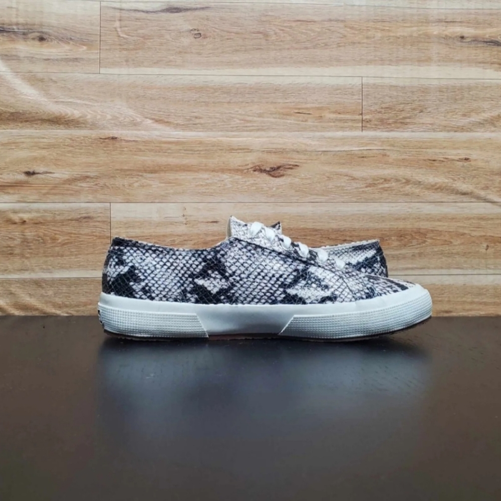 Superga 2750 Cotu Snake Print Shoes Women's Size 8 - Picture 3 of 11